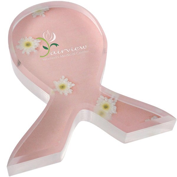 Awareness Ribbon Acrylic Award