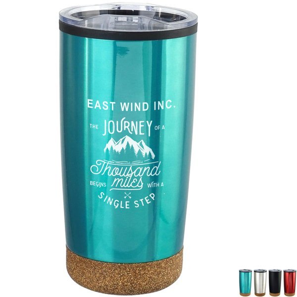 Cork Bottom Tumbler. 16oz.