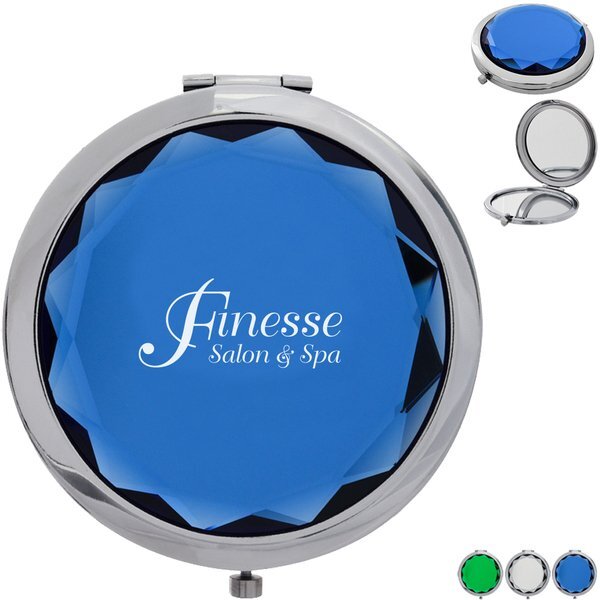 Jeweled Compact Mirror