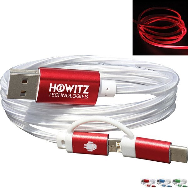 EL Light 3-in-1 Charging Cable
