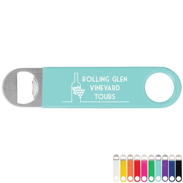 Paddle Vinyl Wrapped Bottle Opener