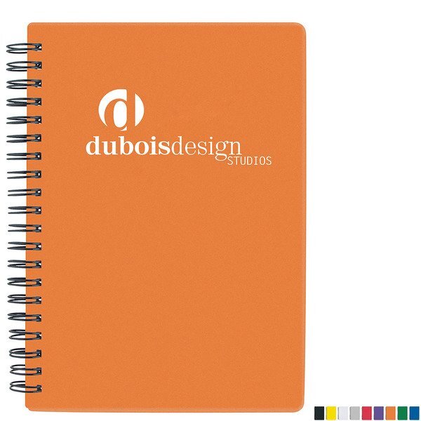 Translucent Spiral Notebook, 5" x 7"