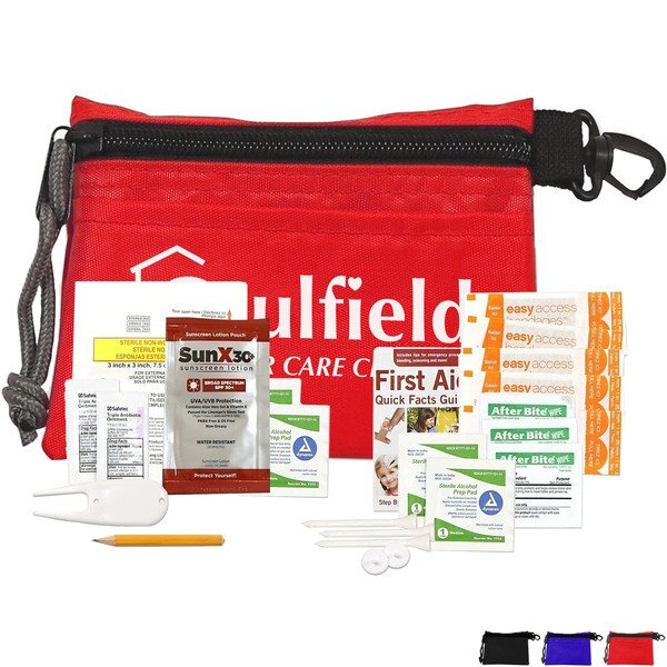 Silver Golf First Aid Kit