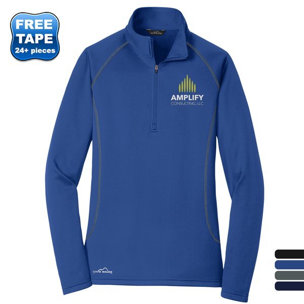 Eddie Bauer® Base Layer 1/2 Zip Ladies' Smooth Fleece