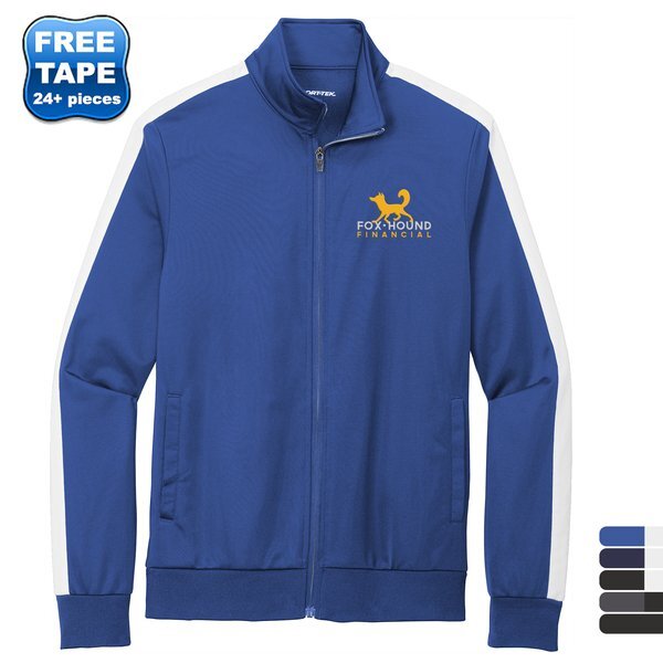 Sport-Tek® Tricot Men's Track Jacket