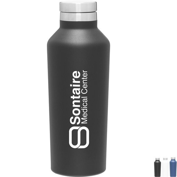h2go Manhattan Stainless Steel Bottle, 16.9oz.