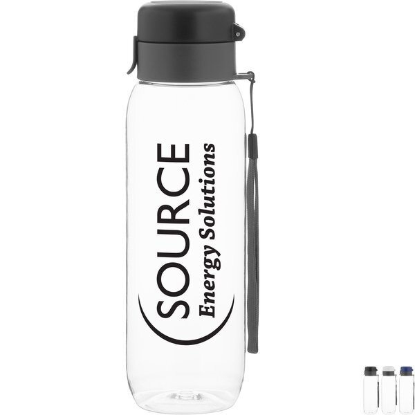 h2go Vertex Single Wall Sport Bottle, 27oz.