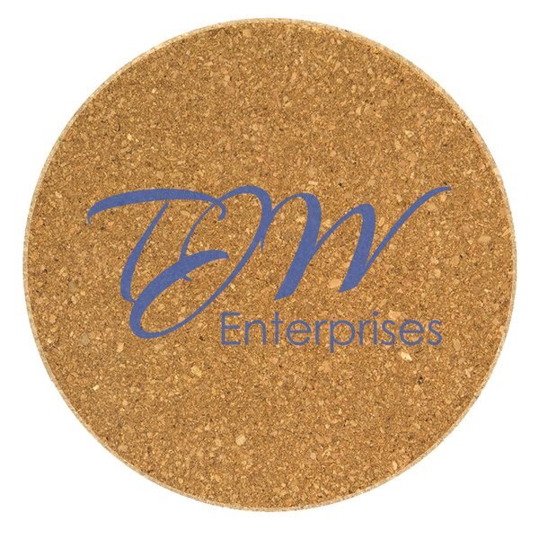 Cork Round Coaster, 4"