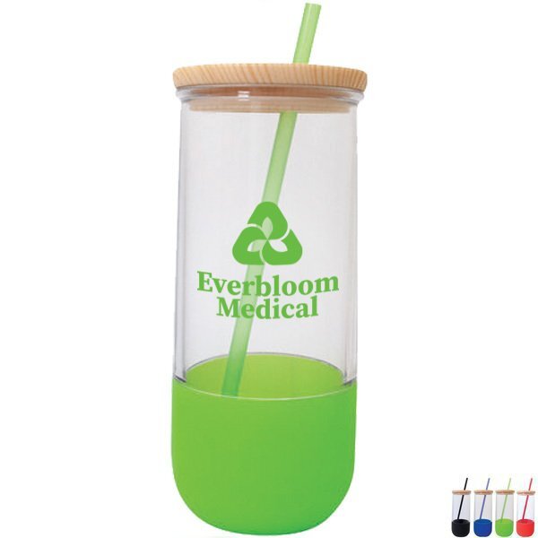 Panama Tumbler w/ Silicone Straw, 20oz.