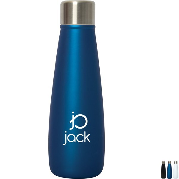 Rockit Star Double Wall Stainless Steel Vacuum Bottle, 17oz.