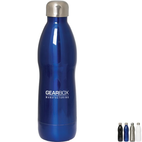 Rockit Double Wall Stainless Steel Vacuum Bottle, 17oz.