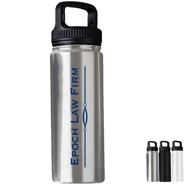 Straight Wall Steel Bottle, 20oz.