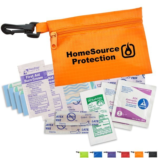 Ripstop First Aid Kit w/ Clip