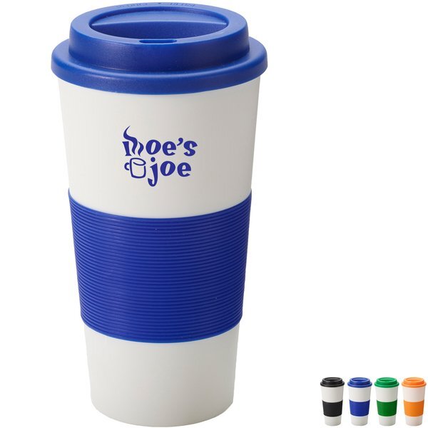 Commuter Tumbler w/ Comfort Grip, 16oz