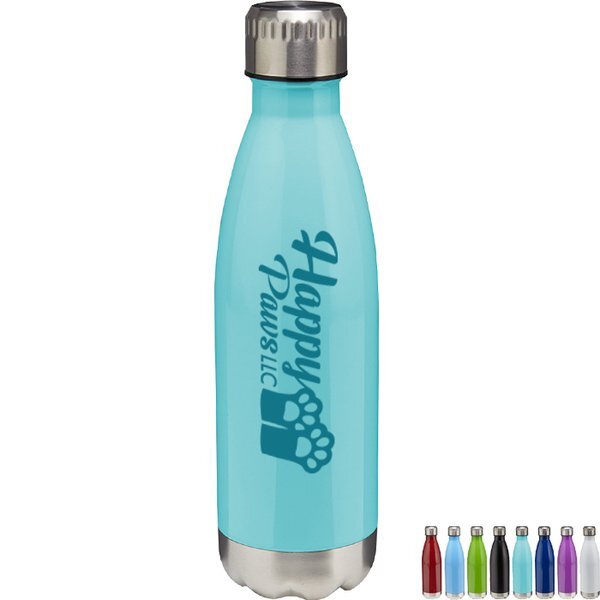 Cascade Stainless Steel Bottle, 17 oz.