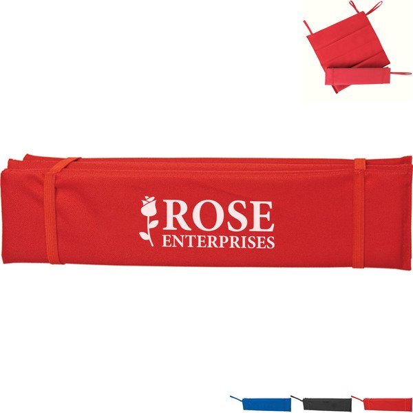 Fold-Up Polyester Stadium Cushion