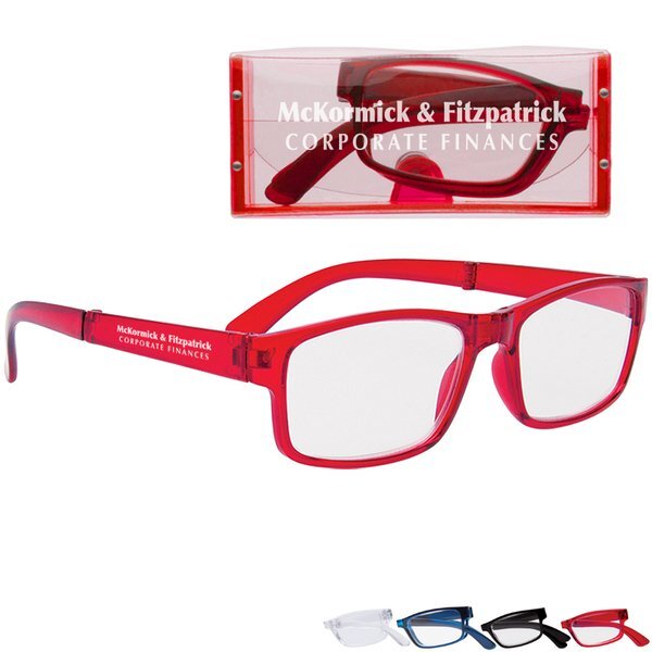 Folding Reading Glasses w/ Case
