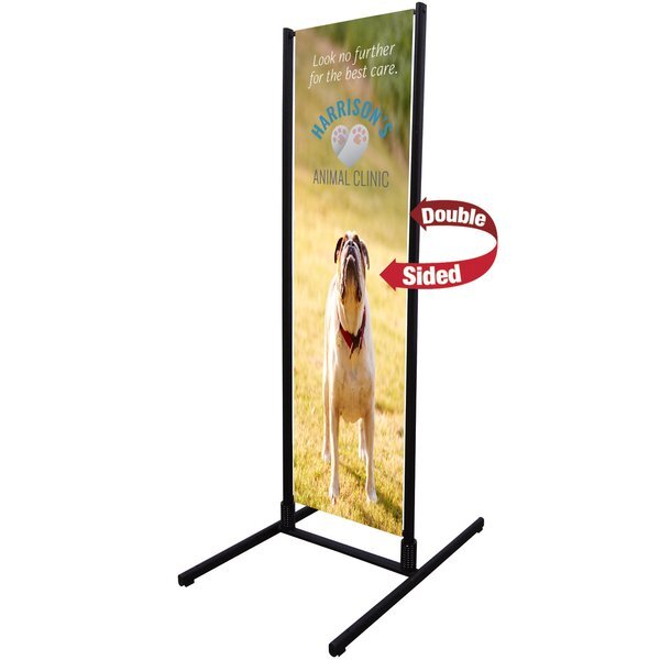 Outdoor Double-Sided Dual Trak Display