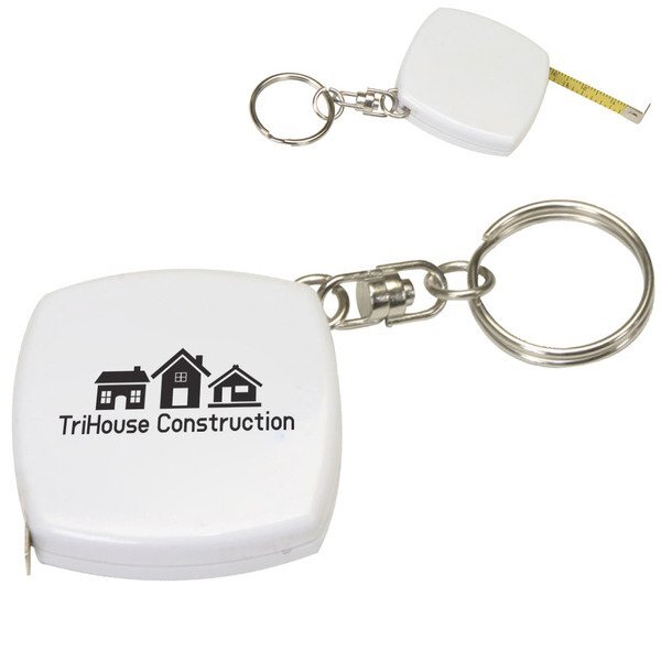 Tape Measure Key Chain, 6'