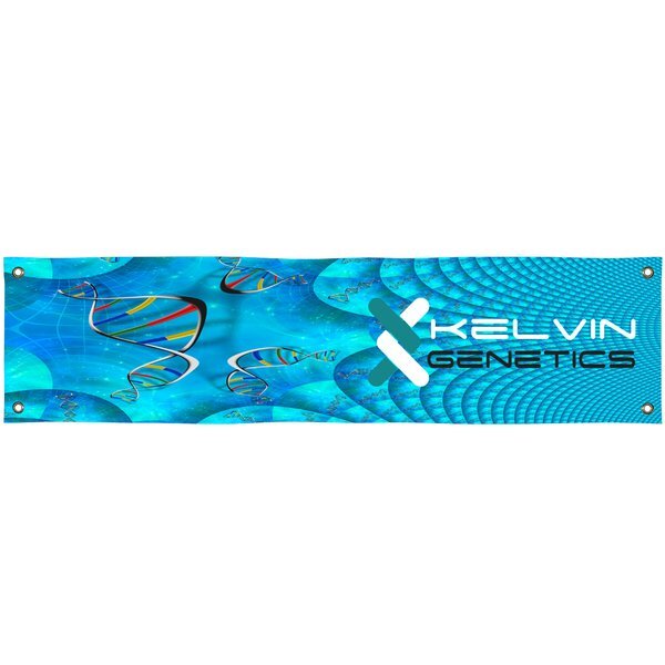Poly Poplin Fabric Banner, 2' x 8'