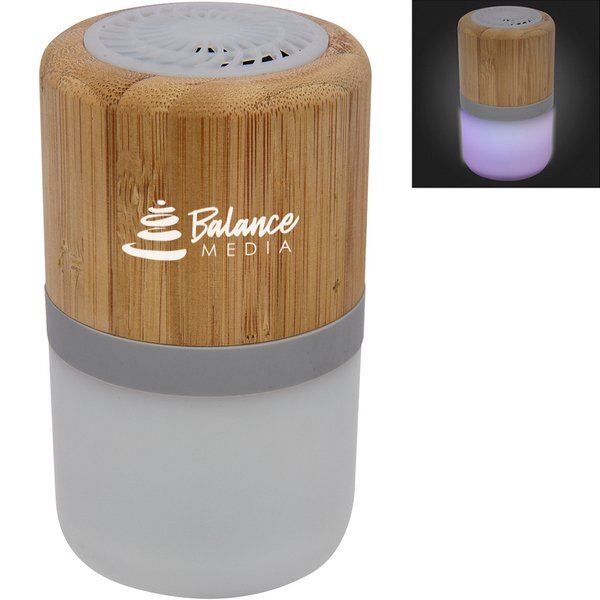 Bamboo Wireless Light Up Speaker