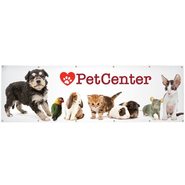 Vinyl 13oz. Outdoor Banner, 3' x 10'