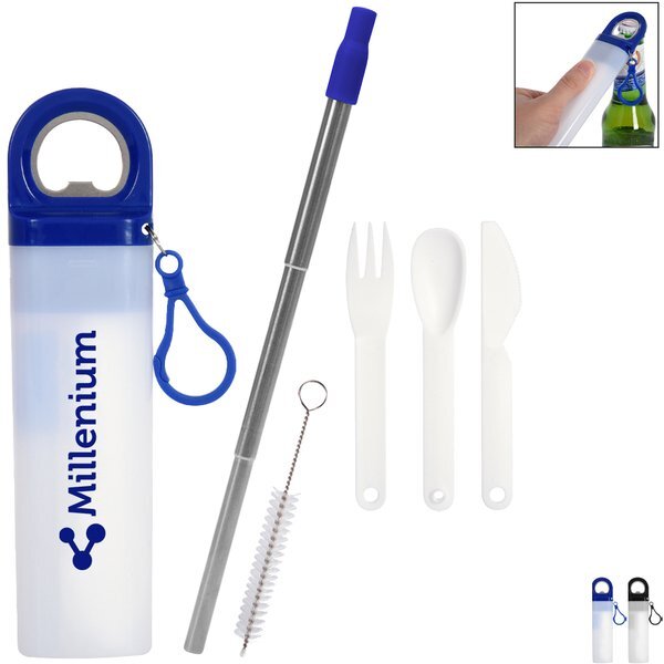 Sip & Snack Reusable Straw Kit