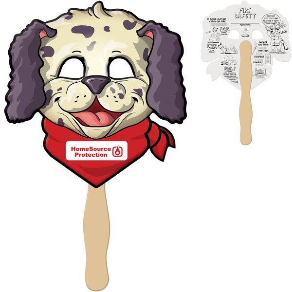 Fire Safety Fun Mask Face Fan