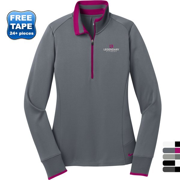 NIKE® Dri-FIT 1/2 Zip Ladies' Cover Up