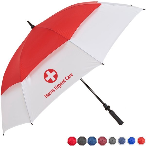 Challenger Auto Open Golf Umbrella, 62" Arc