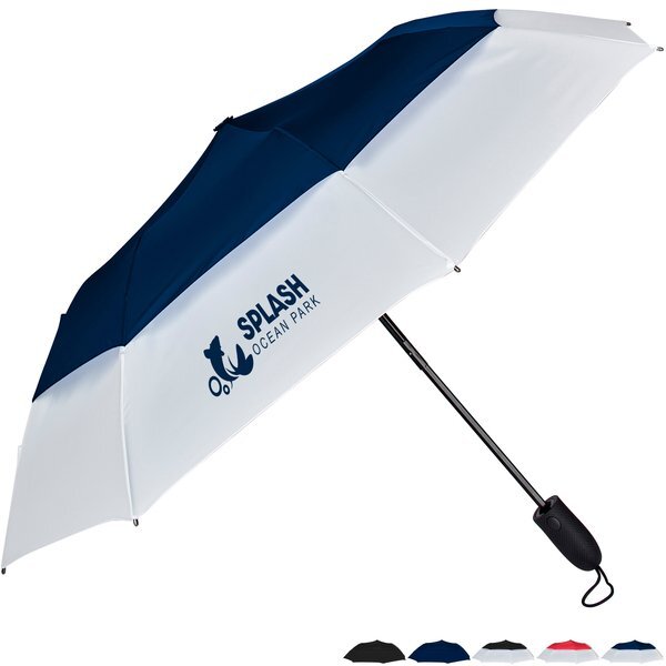 Sport Challenger Auto Open Folding Umbrella rPET, 46" Arc