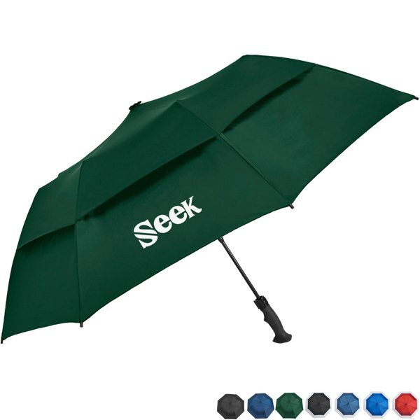 The Champ II Manual Open Folding Golf Umbrella, 58" Arc