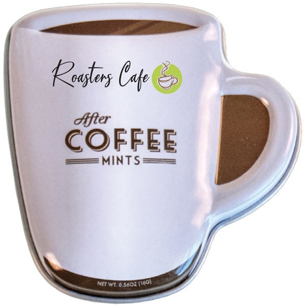 Coffee Mug Mint Tin