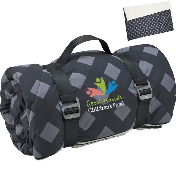 High Sierra® Roll-Up Puffy Sherpa Blanket, 50" x 60"