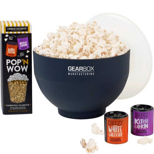 What's Pop'N Gourmet Popcorn Gift Set