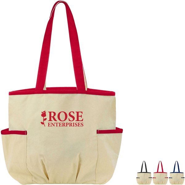 In Tow Cotton Canvas Tote