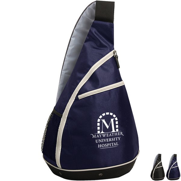 Mono Strap Polyester Sling Backpack