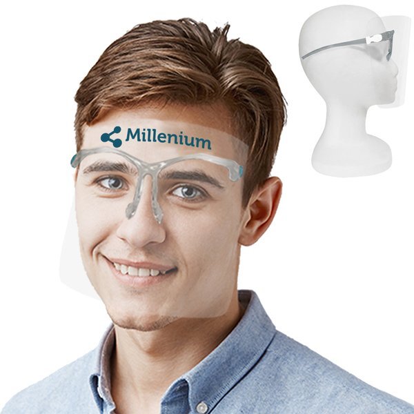 Youth Reusable Fog Resistant Face Shield, 6"