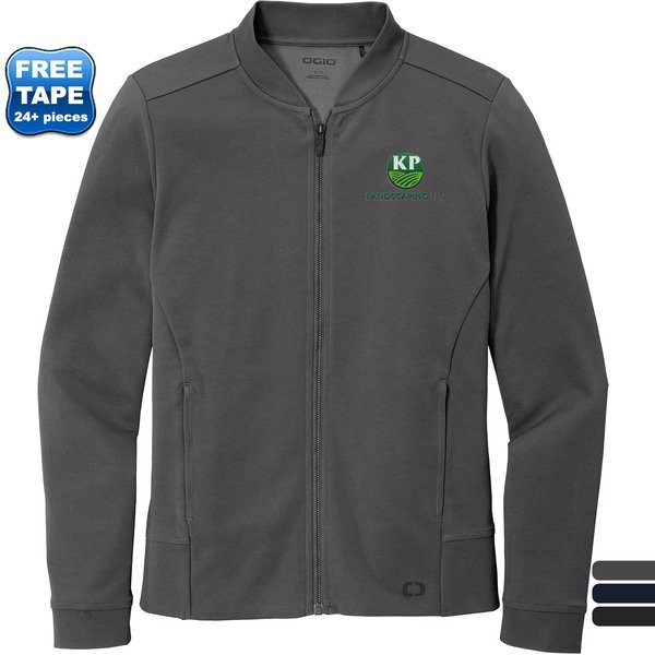 OGIO® Hinge Polyester Full-Zip Ladies' Jacket