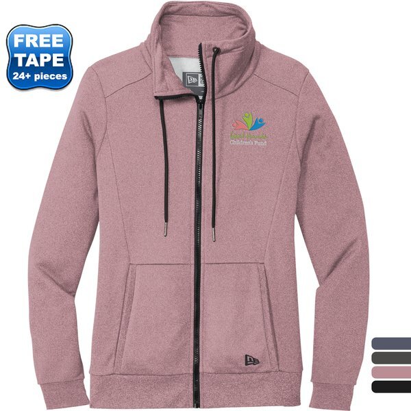 New Era® Performance Terry Ladies' Full-Zip Cowl