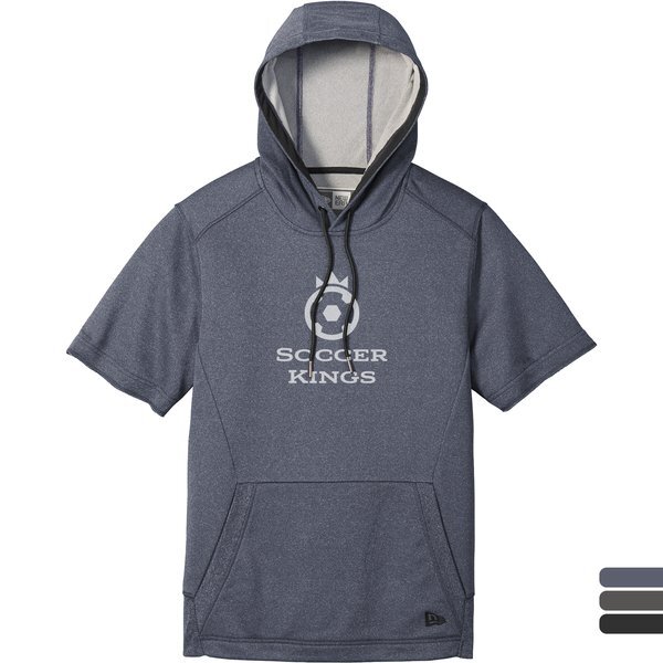 New Era® Performance Terry Short Sleeve Men's Hoodie