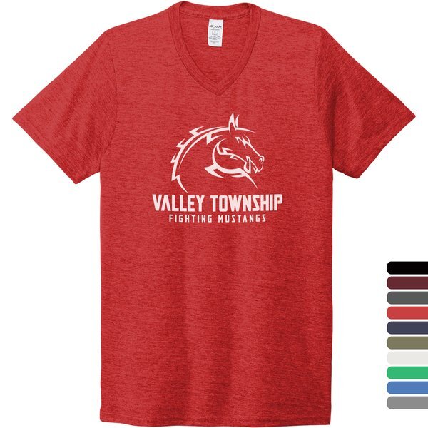 Allmade® Tri-Blend V-Neck Unisex Tee
