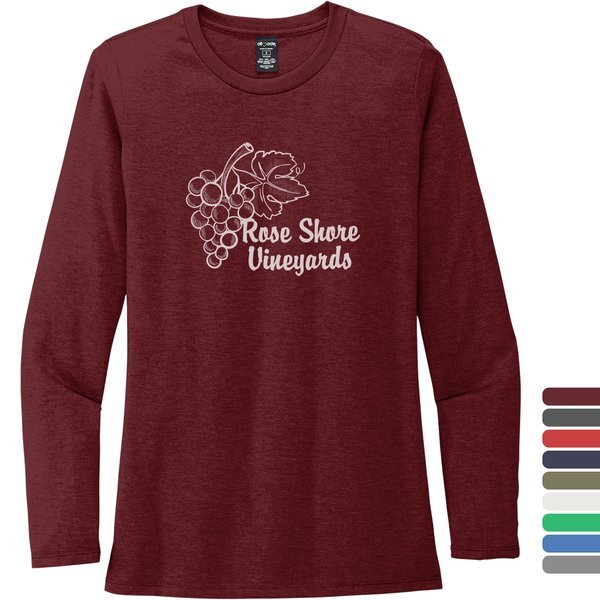 Allmade® Tri-Blend Long Sleeve Ladies' Tee