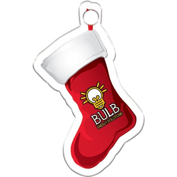 Christmas Stocking Plastic Holiday Ornament