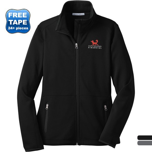 Port Authority® Pique Fleece Ladies' Jacket
