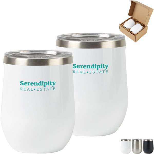 Corkcicle® Stemless Wine Cup Gift Set