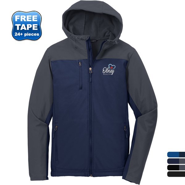 Port Authority® Hooded Core Soft Shell Men's Jacket