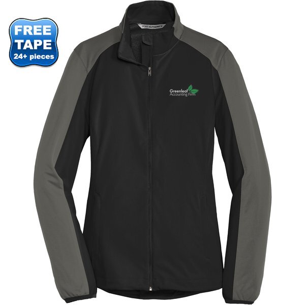 Port Authority® Active Colorblock Soft Shell Ladies' Jacket