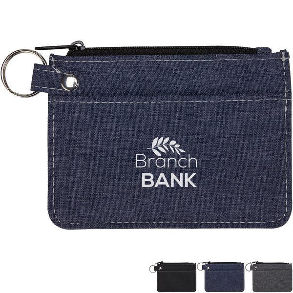 Heathered Card Wallet