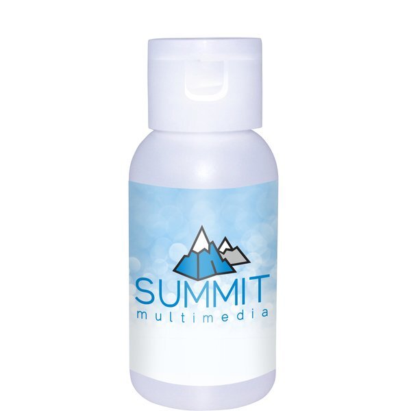 Antibacterial Gel Coconut Scented Sanitizer Bottle, 1oz.